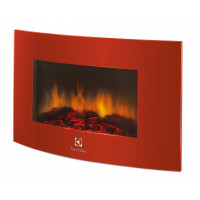 Електрокамін Electrolux EFP/W-1200URLS Red