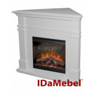 Камінокомплект IDaMebel Florida Білий Кутовий під Symphony 26