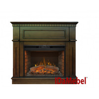 Каминокомплект IDaMebel Sorrento ольха Goodfire 26