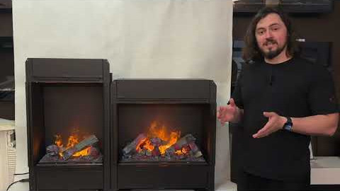 лектрокамін паровий Dimplex Engine 600 Pro Range зі справжнім 3D ефектом полумʼя, обігрівом та дровами